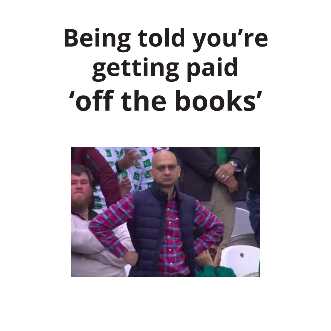 Instagram off the books