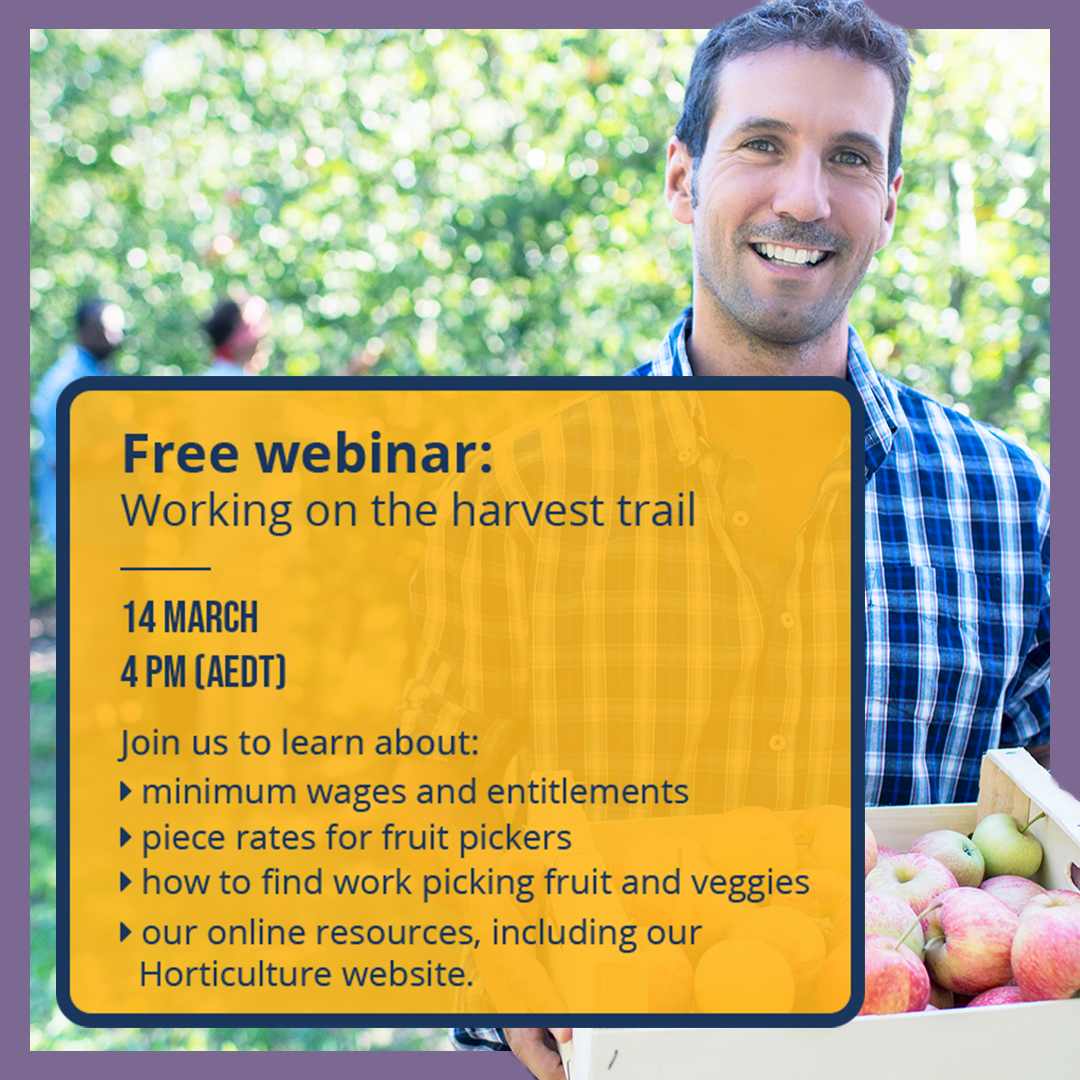 Horticulture webinar