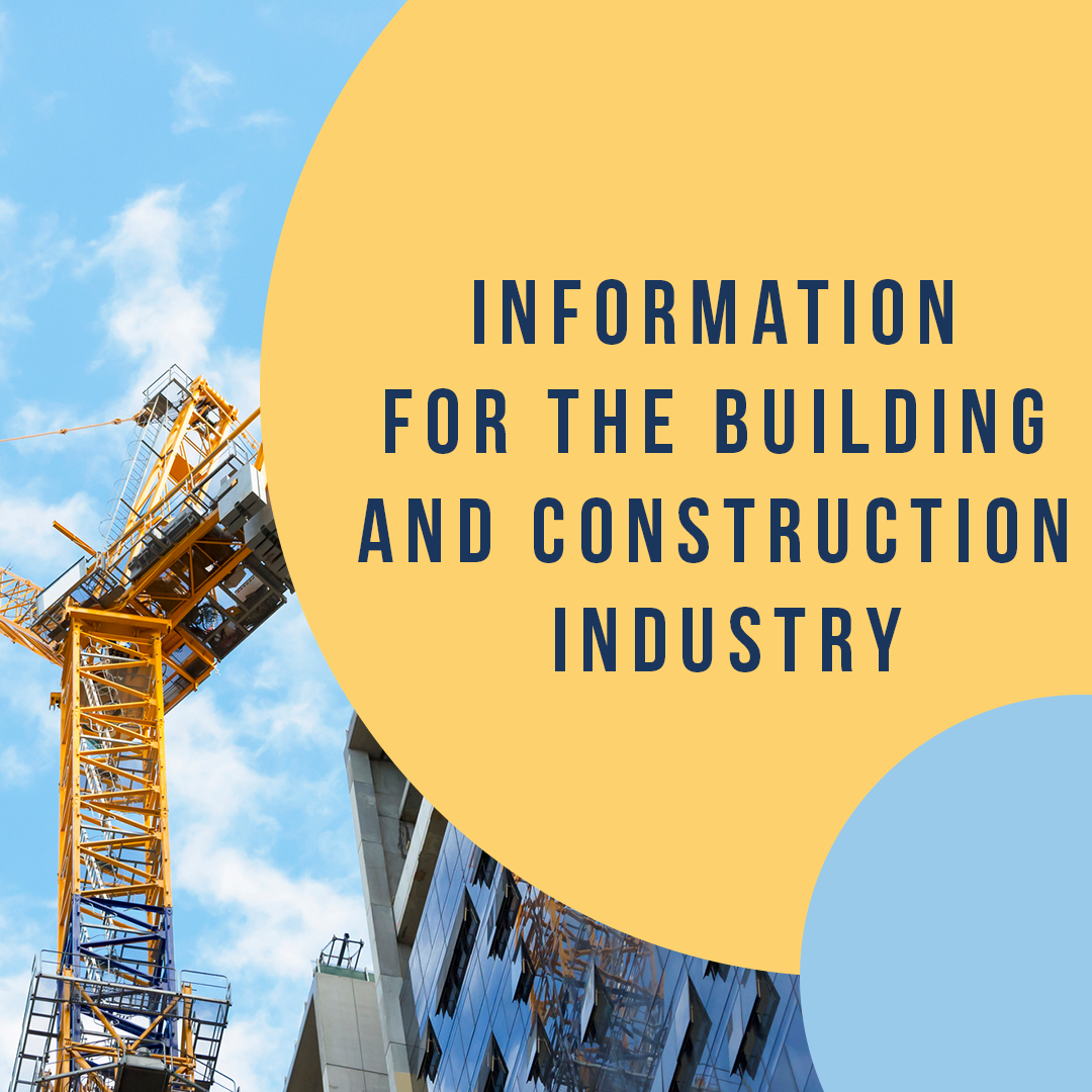 information for the building and construction industry