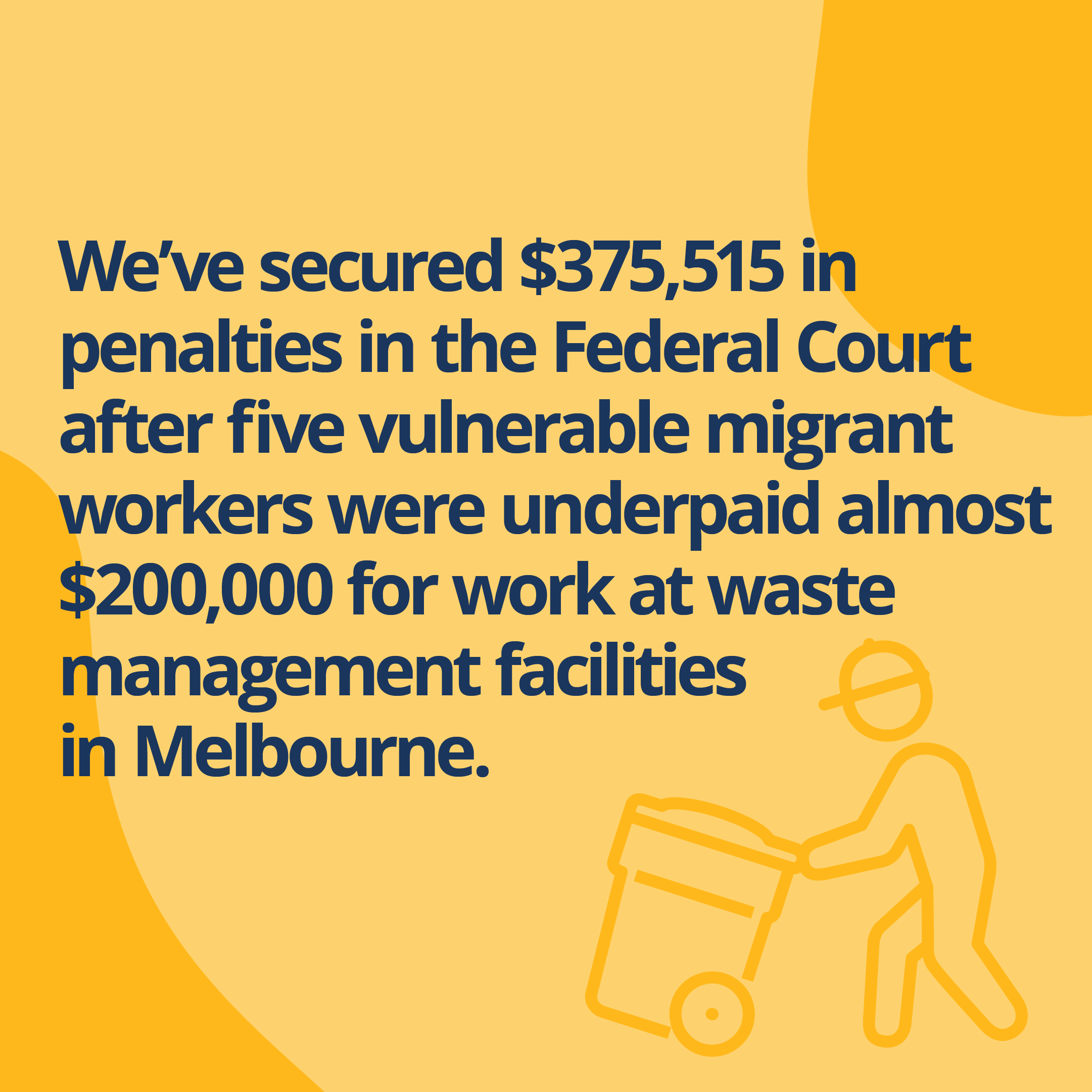 Penalties secured for migrant workers