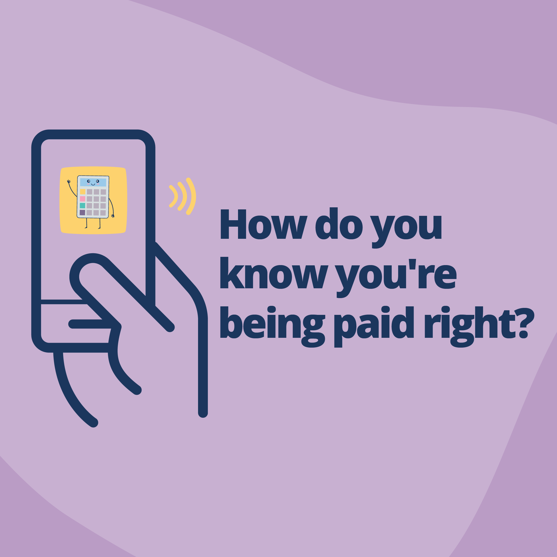 How do you know you're being paid right?