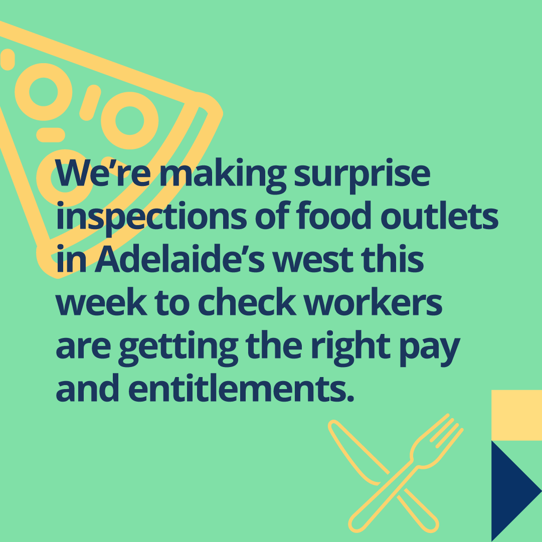 Surprise inspections in Adelaide's west