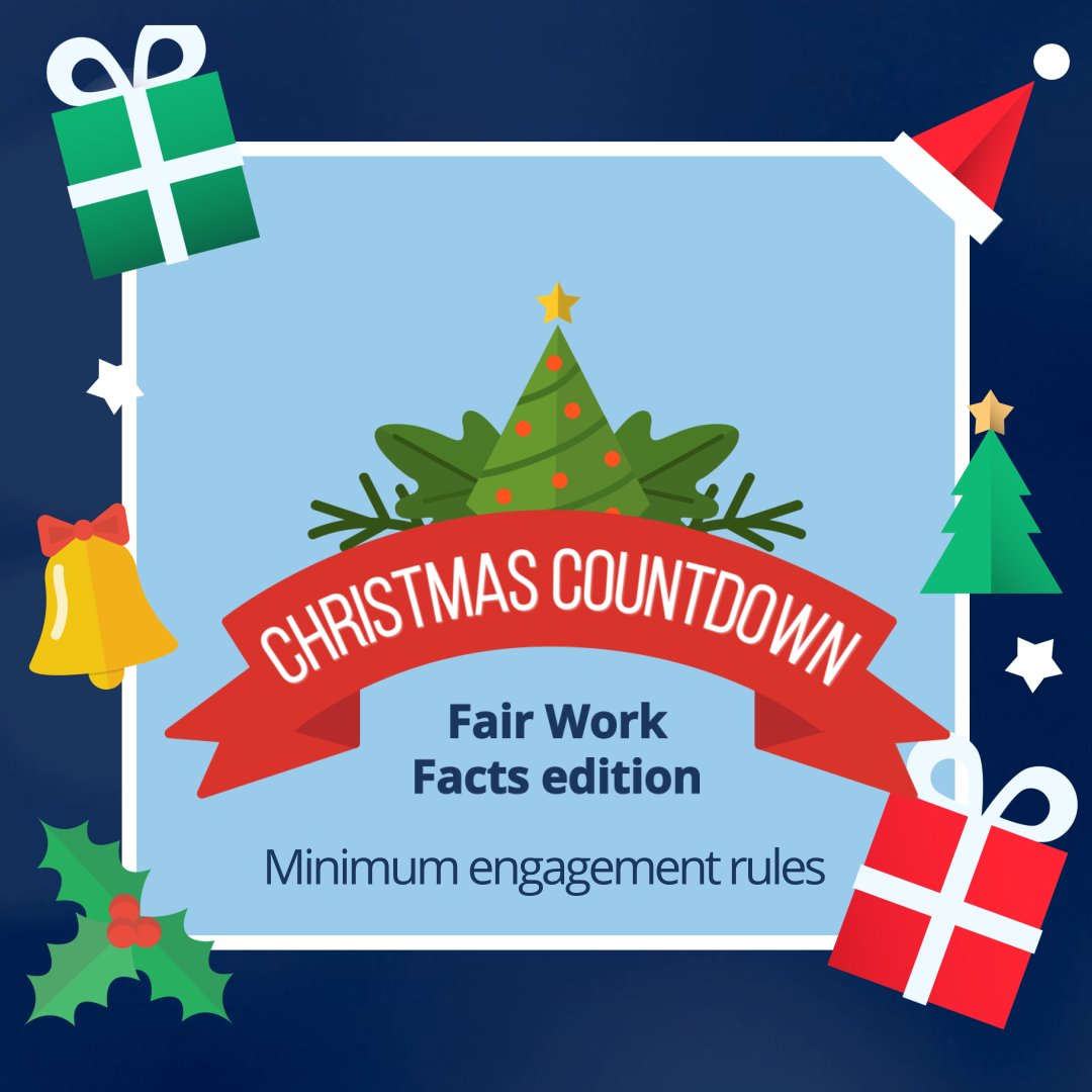 Minimum engagements fair work facts edition