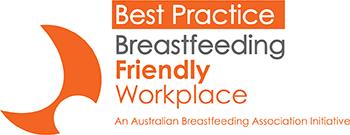 Breastfeeding friendly workplace logo