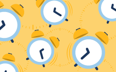 Daylight saving banner