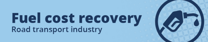 Fuel cost recovery (image of a fuel pump nozzle) 