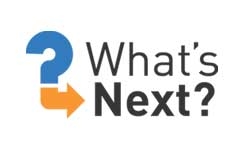 Logo of the DESE's What's Next initiative